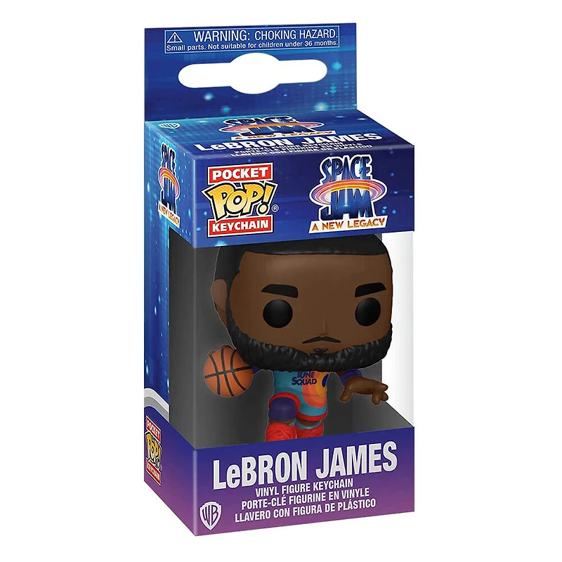 Porte-clés en Vinyle LeBron James par Funko POP! Space Jam: A New Legacy