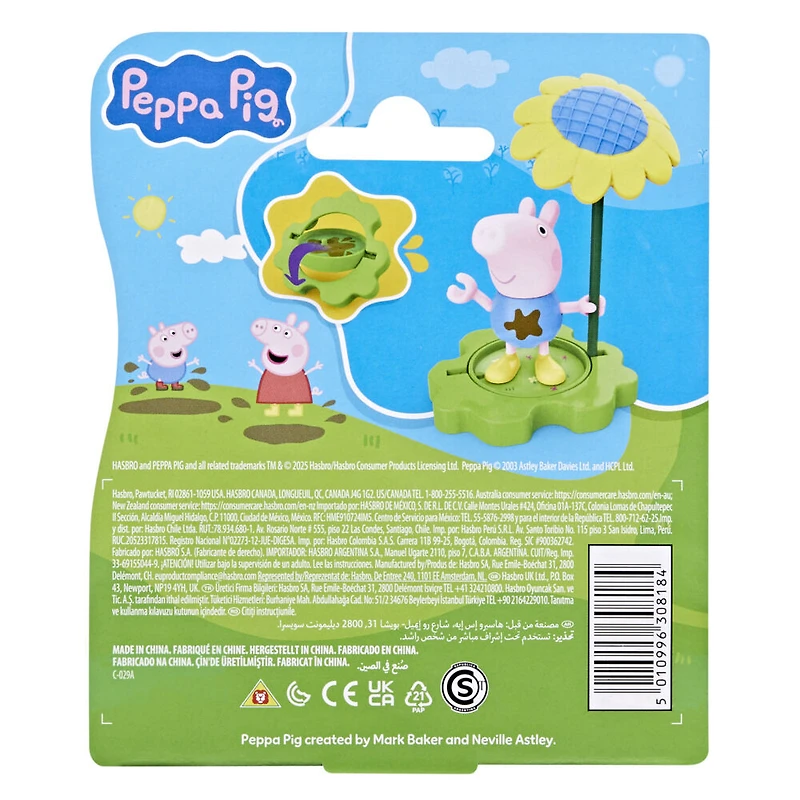Peppa Pig George joue dans la boue, figurine George