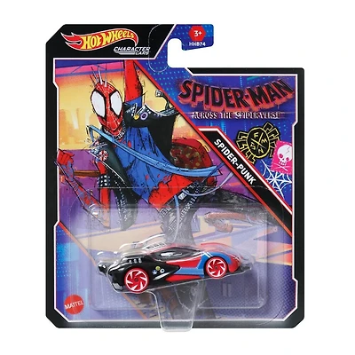 Hot Wheels - Marvel - Véhicule Spider-Man Spiderverse