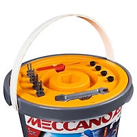 Meccano Junior, Kit de construction STEAM, Baril de 150 pièces