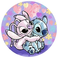 Disney Stitch 500Pc Round Puzzle