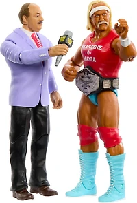 WWE Main Event Showdown Coffret Hulk Hogan et Mean Gene Okerlund