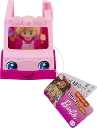 Fisher-Price Little People Barbie Camion de crème glacée, figurine