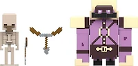 Minecraft Legends Pigmadillo vs Skeleton Figures