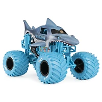 Monster Jam, Monster truck Megalodon officiel, véhicule en métal moulé à collectionner