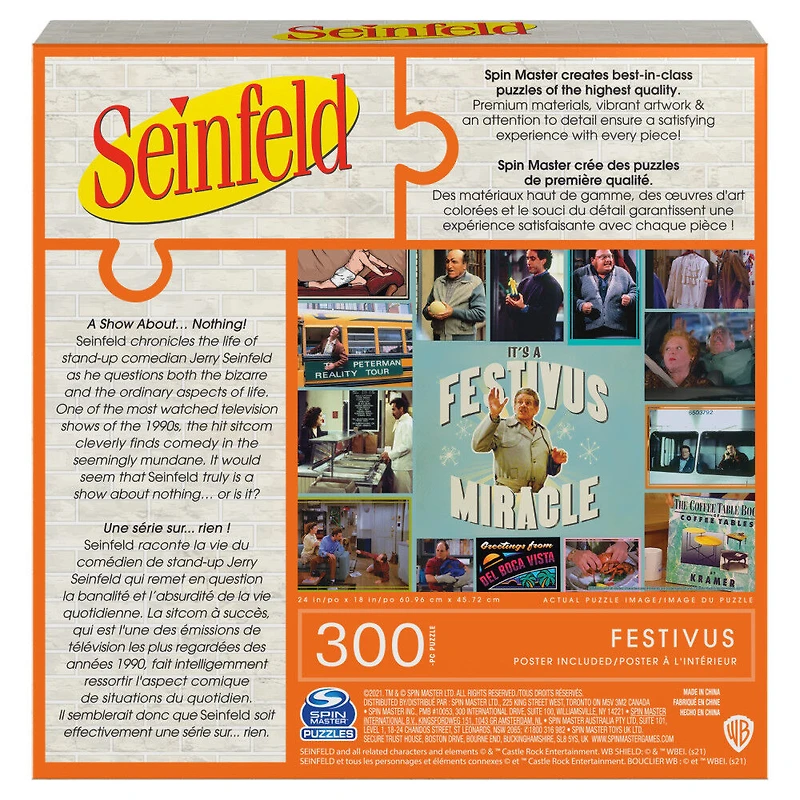Seinfeld, Puzzle de 300 pièces Festivus Miracle