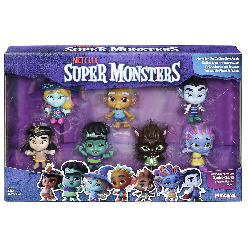 Netflix Super mini monstres - Ensemble Collection monstrueuse comprenant 7 figurines