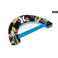 Hurley - Chaise de piscine flottante gonflable, motif tropical sombre