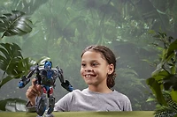 Transformers Toys Transformers: Rise of the Beasts Movie Optimus Primal 2-in-1 Converting Mask, 9-inch