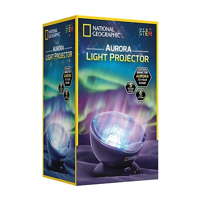 National Geographic Aurora Light Projector - English Edition