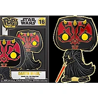 Badge émaillé Darth Maul par Funko Pop! Star Wars