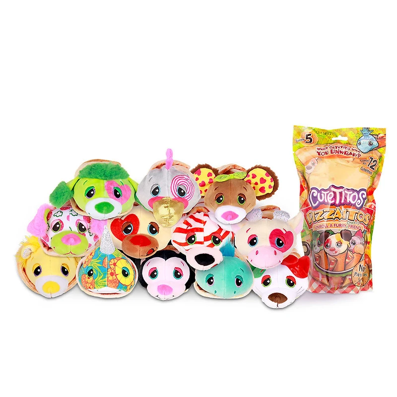 Cutetitos - Animaux en peluche surprise - Peluche à collectionner - Série 3 Nouveaux modèles, nouvelles tortillas