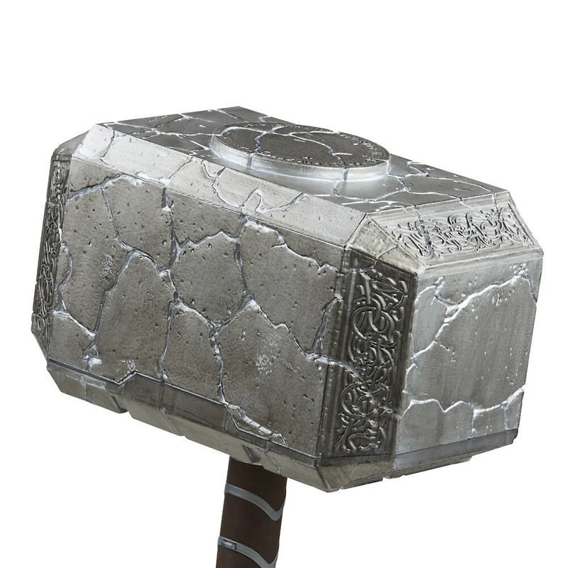 Marvel Legends, marteau électronique premium Mjolnir de Mighty Thor, article de cosplay avec sons et lumières