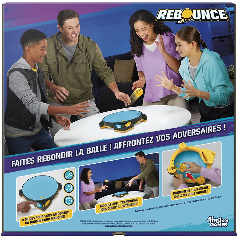Rebounce Indoor and Outdoor Electronic Action Game - French Version