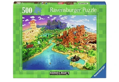 Monde de Minecraft 500 p