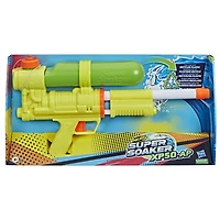 Nerf Super Soaker, blaster à eau XP50-AP  jet d'eau continu à air comprimé