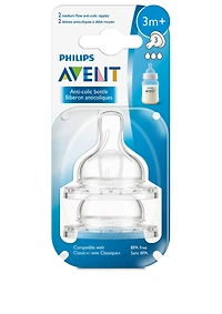 Philips Avent Anti-colic baby bottle, Medium Flow, 2-Pack
