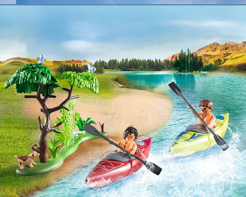 Playmobil - Famille et tente