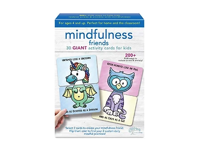 Mindful Living Mindfulness Friends Cards - Édition anglaise
