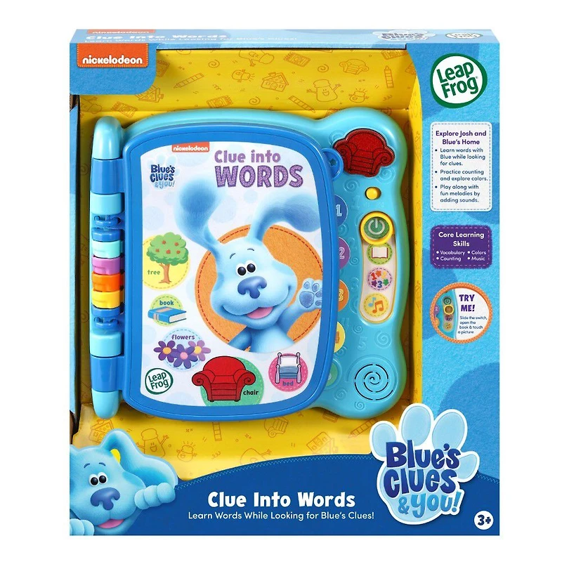 LeapFrog Blue's Clues & You! Clue Into Words - English Edition - TRU Exclusive