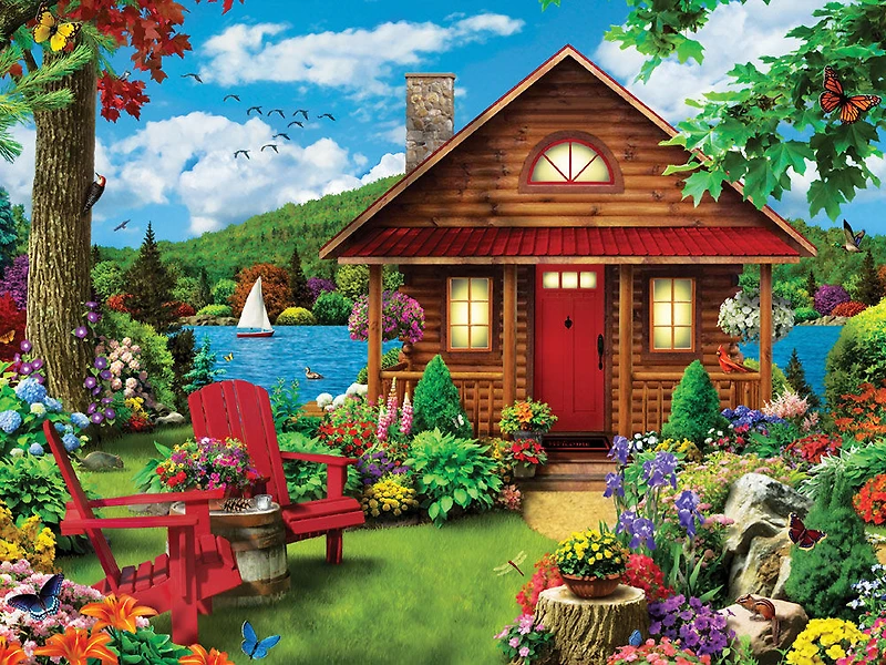 Casse-Tête De "Lazy Days" 750PC - "Waterfront"