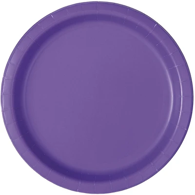 9 Assiettes 9 Po. - Joli Violet