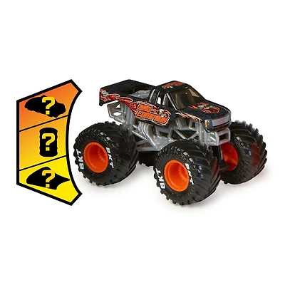 Monster Jam, Monster truck Bad Company officiel, véhicule en métal moulé, série Arena Favorites, échelle 1:64