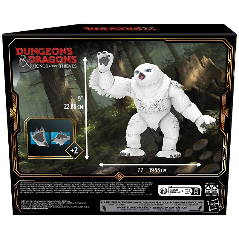 Dungeons and Dragons : L'honneur des voleurs, Golden Archive, Ours-hibou/Doric, échelle de 15 cm