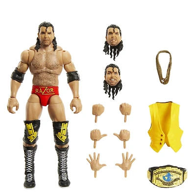 WWE| Ultimate Edition | Figurine articulée et acc. | Razor Ramon