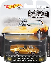 Hot Wheels - Véhicule Corvette Gas Monkey Garage 1968