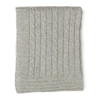 Baby Mode Signature gris câble classique couverture en tricot