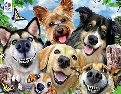 Ceaco Selfies Dog Delight Puzzle 550 pièces