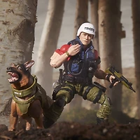 G.I. Joe Classified Series 157, Christopher " Law " Lavigne & Order, figurine avec chien