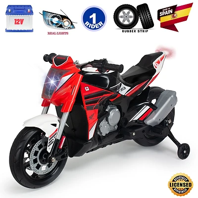 KidsVip 12V Injusa Honda Moto Porteuse Nue
