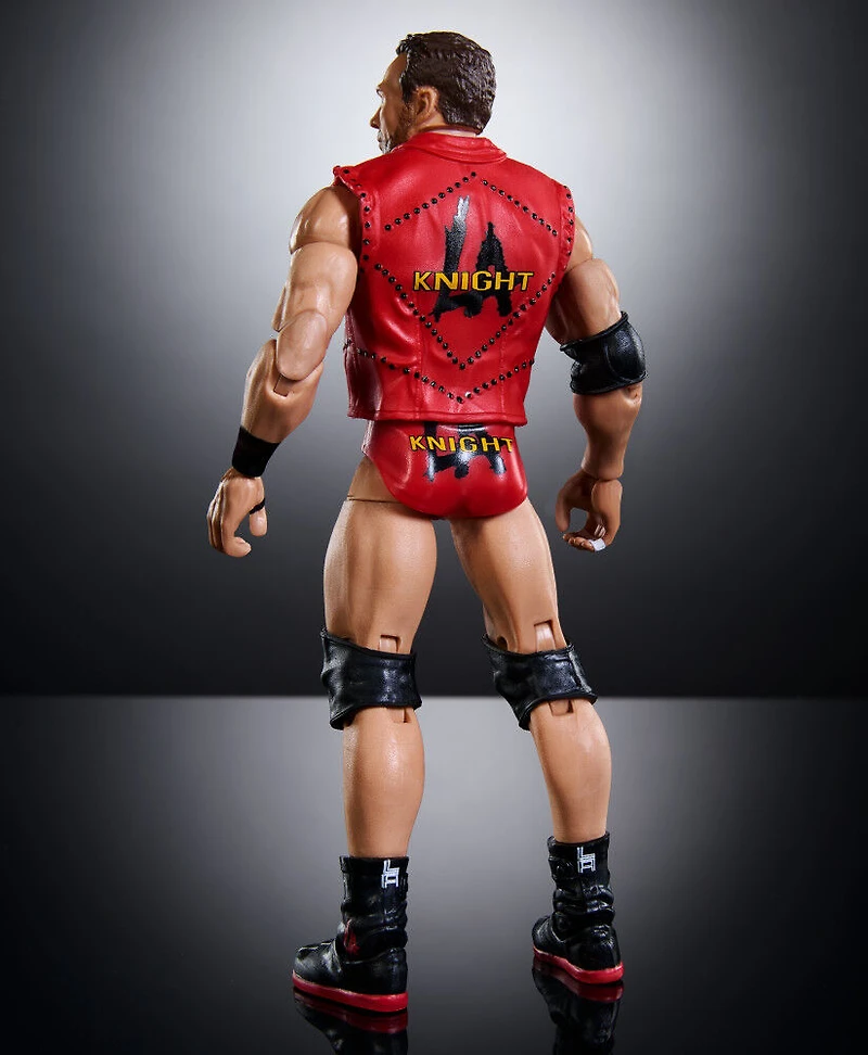 WWE-LA Knight-Figurine articulée Élite 15cm de collection
