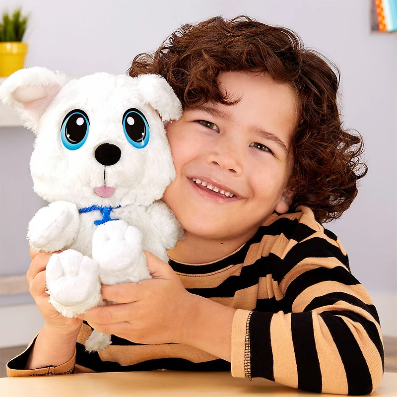 Rescue Tales Cuddly Pup Maltese Soft Plush Pet Toy