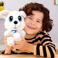 Rescue Tales Cuddly Pup Maltese Soft Plush Pet Toy