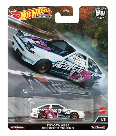 Hot Wheels Car Culture Circuit Legends Toyota AE86 Trueno Vehicle