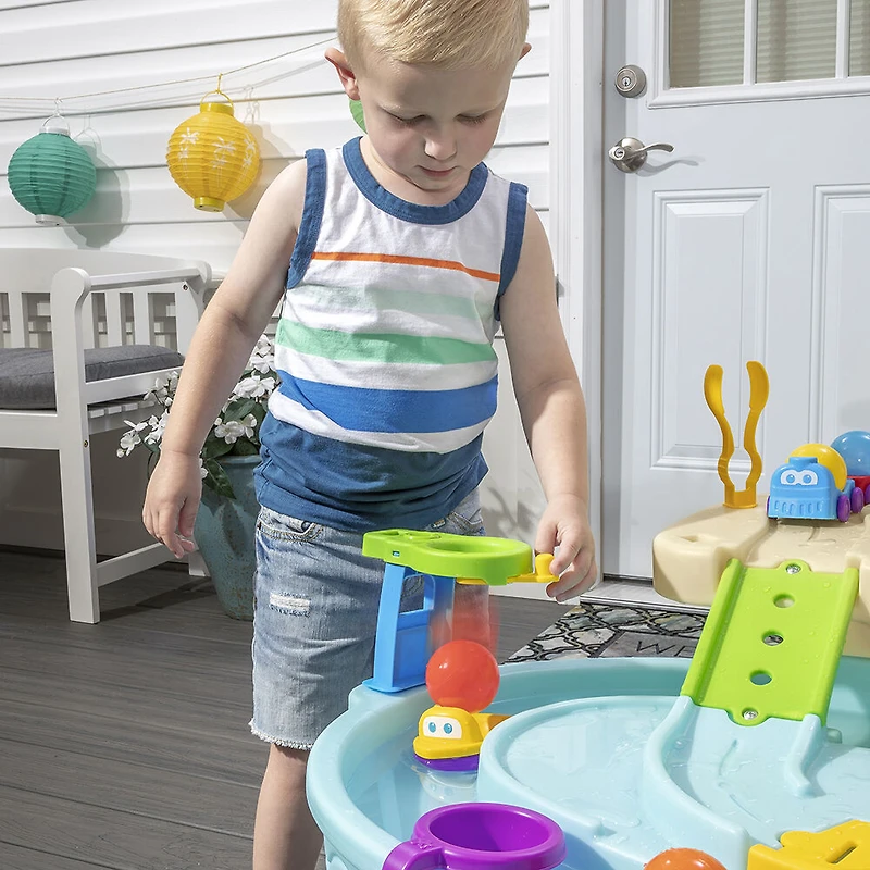 Ball Buddies Adventure Center Step2 - Bleu