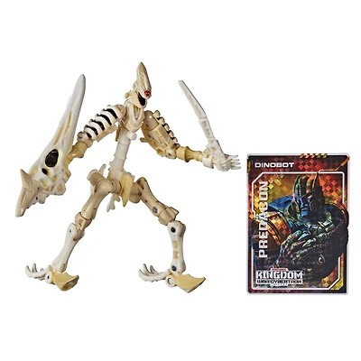 Transformers Generations War for Cybertron: Kingdom, figurine WFC-K25 Wingfinger Fossilizer classe Deluxe