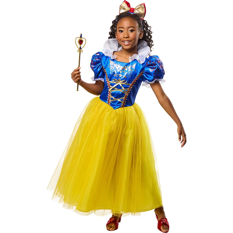 Rubies Fairy Tale Princess Costume Dress with Bow Headpiece