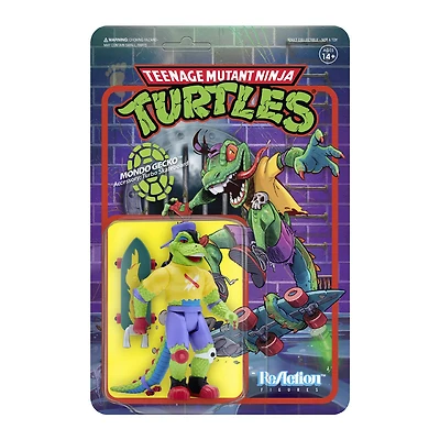 Teenage Mutant Ninja Turtles ReAction Figure Wave 4 - Mondo Gecko
