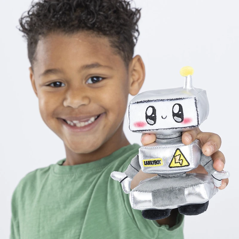 Mini peluche mystère LankyBox − Édition Cyborg