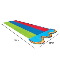  Banzai Glissade D'Eau Triple Course De 4,8 M (L)