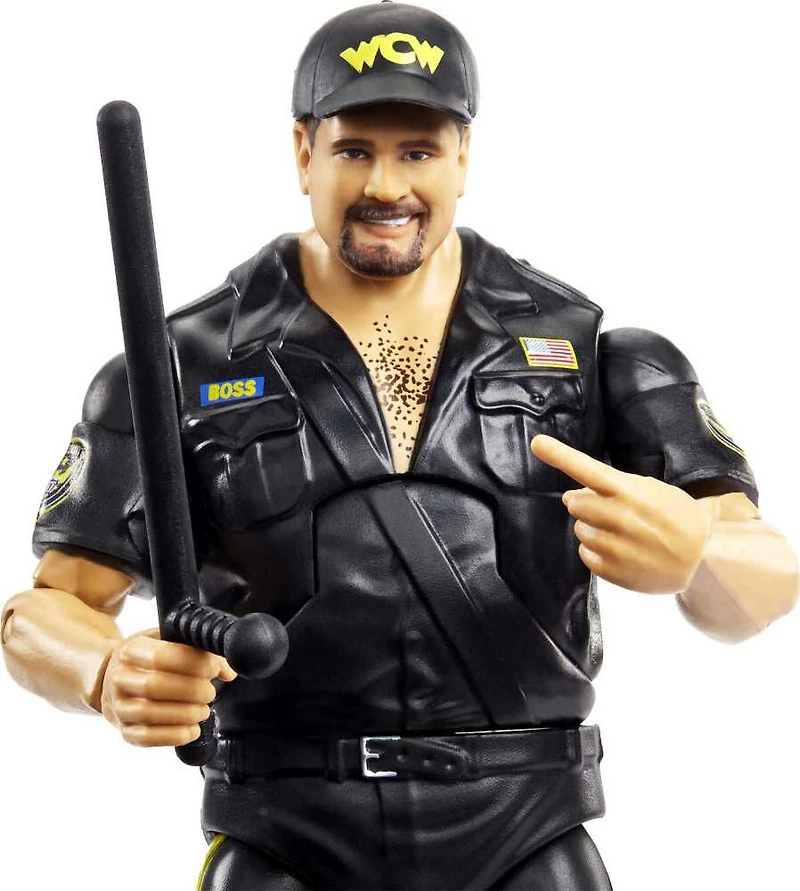 WWE - Collection Elite - Figurine articulée - Big Boss Man