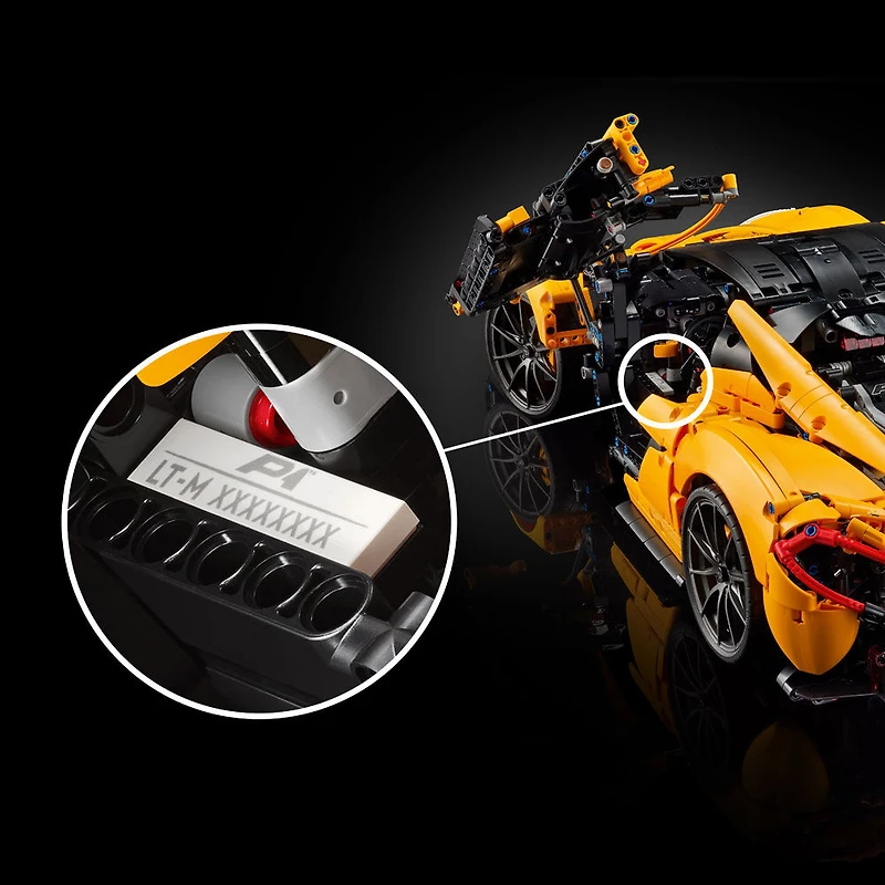 Ensemble d'hypervoiture pour adultes LEGO Technic McLaren P1 42172