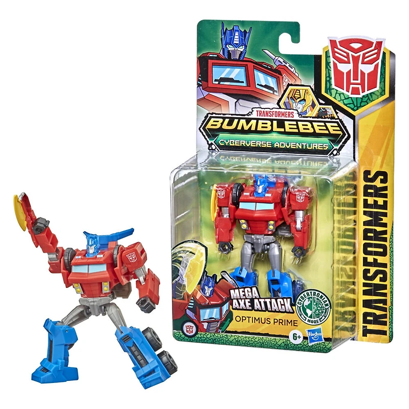 Transformers  figurine Optimus Prime de 13,7 cm, classe Guerrier