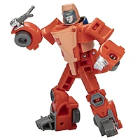 Transformers Studio Series, figurine Autobot Wheelie classe Origine de 8,5 cm du film Les Transformers : le film