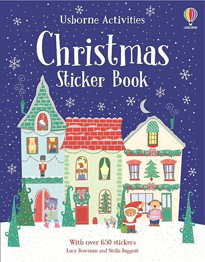 Christmas Sticker Book - English Edition