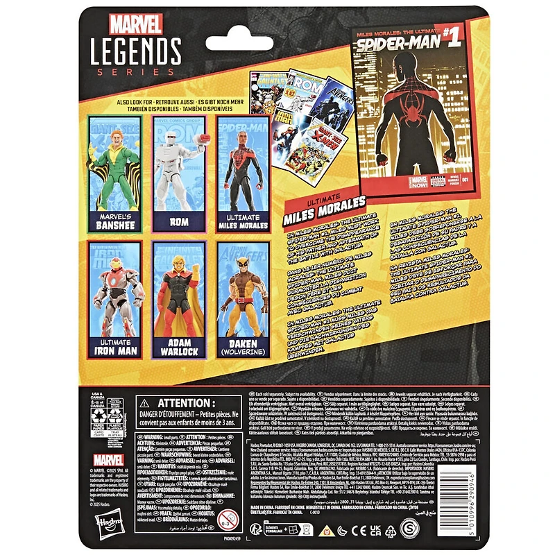 Marvel Legends Series Ultimate Miles Morales Spider-Man Action Figure